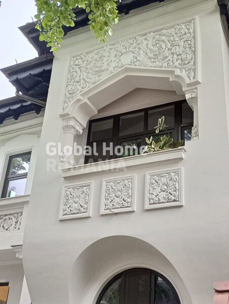 Vila 10 camere, arhitectura neoromaneasca, Dorobanti - Capitale